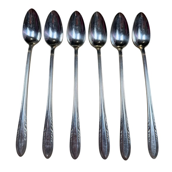 Viceroy Plate Other - Viceroy Plate USA Silverplate Iced Tea Spoons Set of 6 Long Handle Vintage MCM